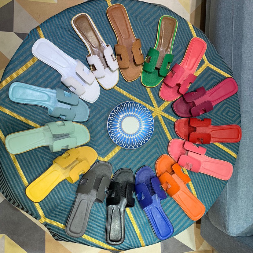 Orange Designer Slippers Calfskin Epsom Leather Slides Fashion Luxury Womens Ladies Summer Loafers Flat Scuff Mules Slides Size 35-42 Sandals, 39
Orange Designer Slippers Calfskin Epsom Leather Slides Fashion Luxury Womens Ladies Summer Loafers Flat Scuff Mules Slides Size 35-42 Sandals, 39