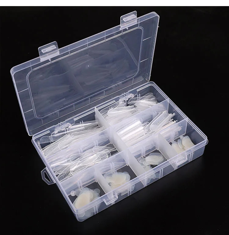 False Nails 288pcs/box French Forma Dual Sticker Silicone Pad Reuse Dual Nail Forms False Tips For Gel Extension Quick Building Manicure 231121