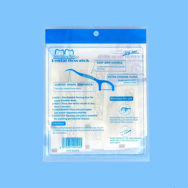 Dental Floss Individually Packaged 50pcs Each Packed Single Bag Travel el 230421