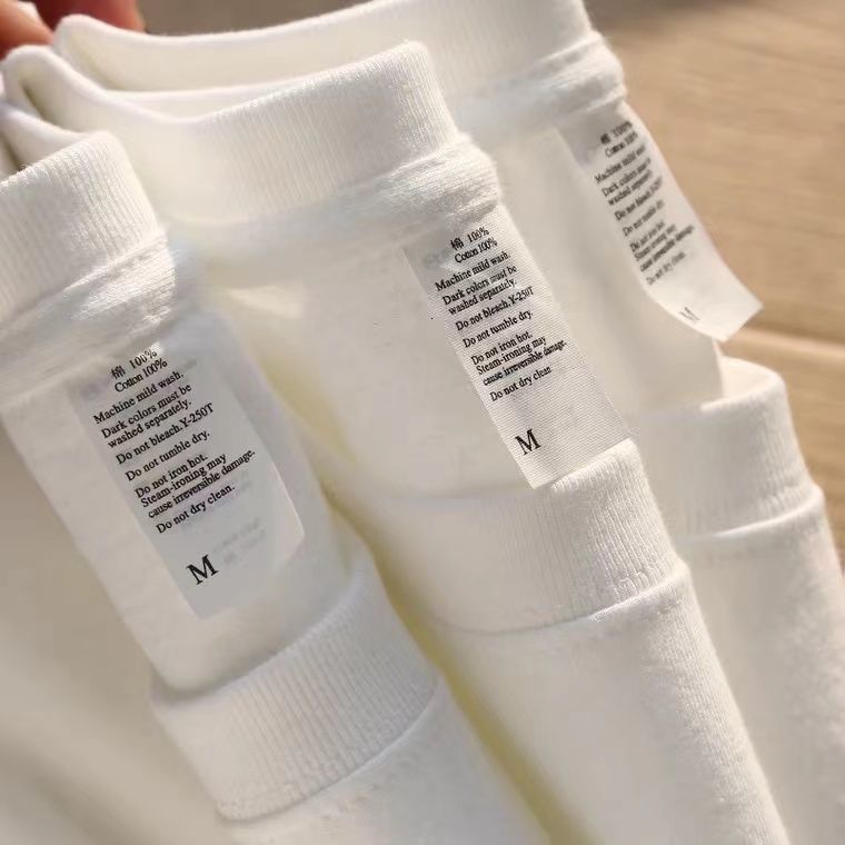 Women's T-Shirt Men Women Green T-shirt 200g Cotton Short-sleeved Top Korean Thick Half-sleeve Unisex T Shirt 230422