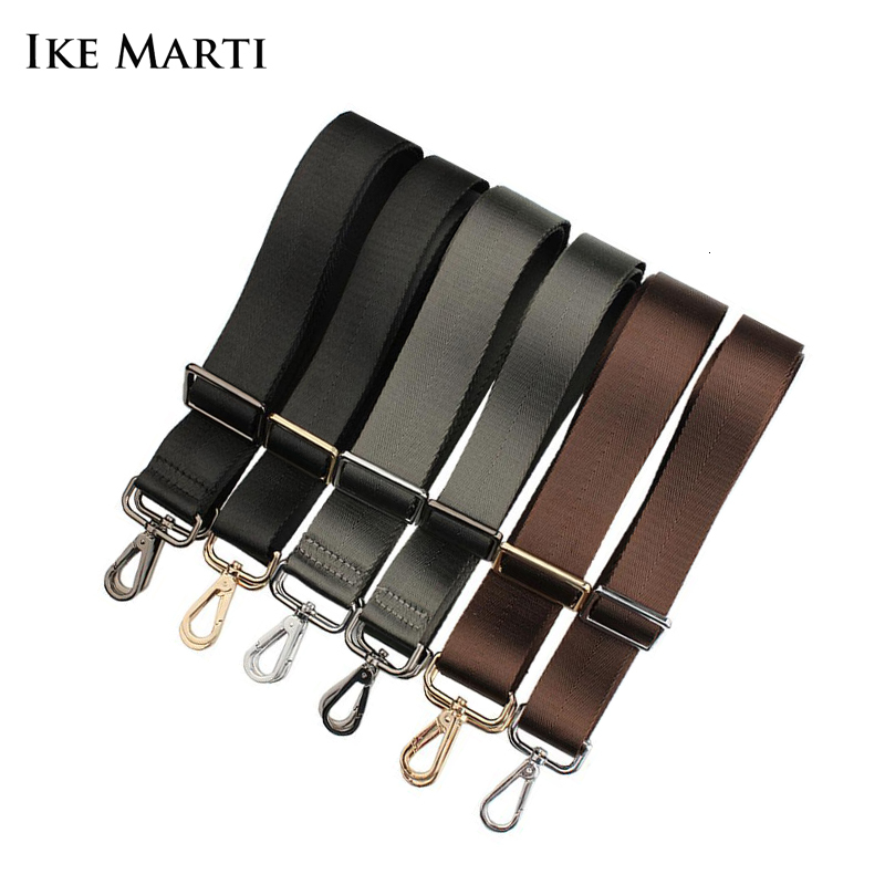 Bag Parts Accessories IKE MARTI Replacement Adjustable Strap for Shoulder s Men Briefcase Luggage Messenger Black Women 230421