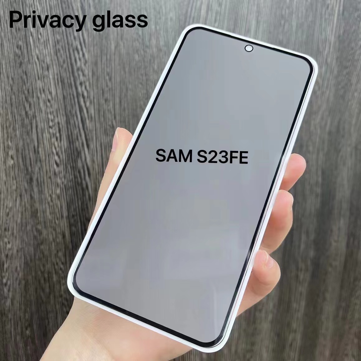 Privacy 9D Full Cover Anti Spy Tempered Glass Screen Protector For Samsung S21 FE S22 S23 Plus S24 Ultra