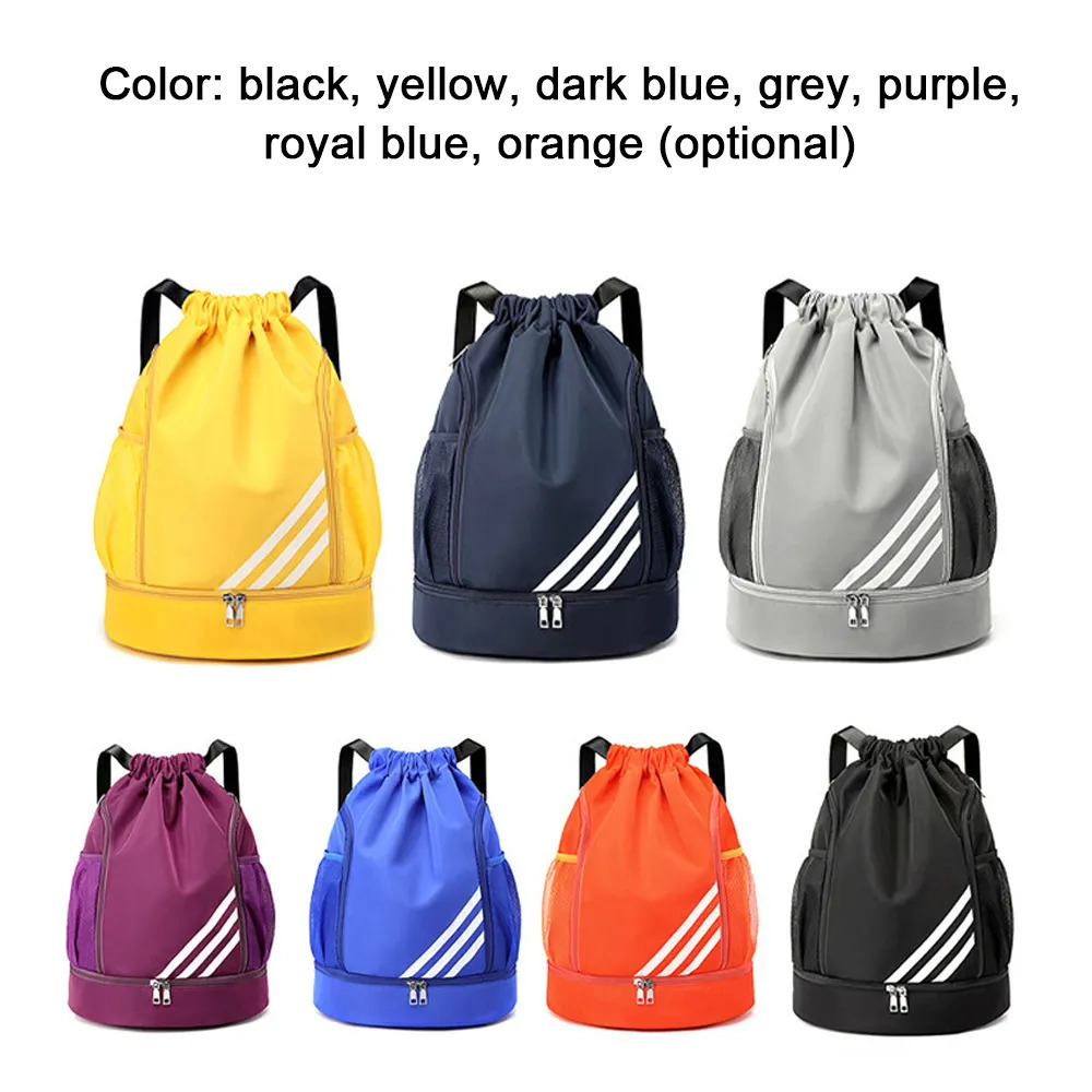 Outdoor Bags Sports Balls Backpack Drawstring Bag Oxford Cloth Basketball Football Organizing Large Capacity Storage 231122