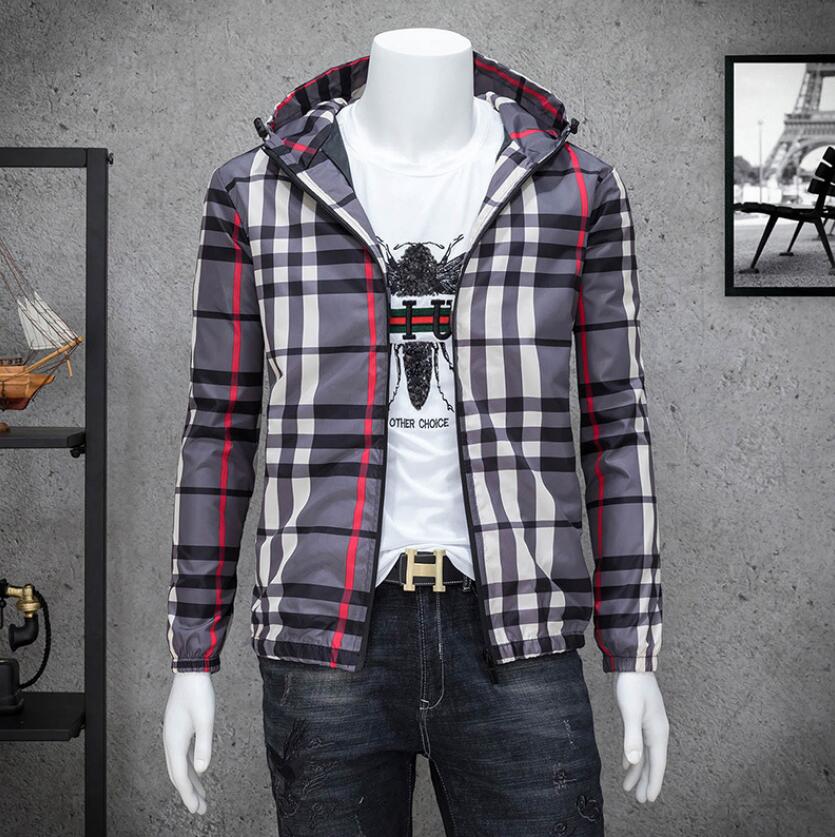 Men's Jackets European Station Autumn New Men's Hooded Slim Fit Hooded Coat Versatile Plaid Spring and Autumn Jacket Trendy Large, W6
Men's Jackets European Station Autumn New Men's Hooded Slim Fit Hooded Coat Versatile Plaid Spring and Autumn Jacket Trendy Large, W6