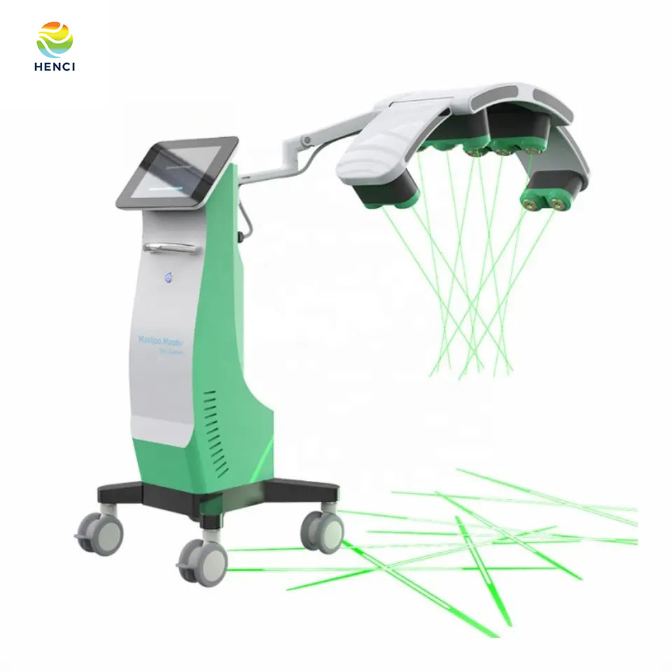Vertical Laser Lipolysis physio Fat Removal Weight Loss Legs Green 10D 532Nm Cold Laser For Fat Reduction