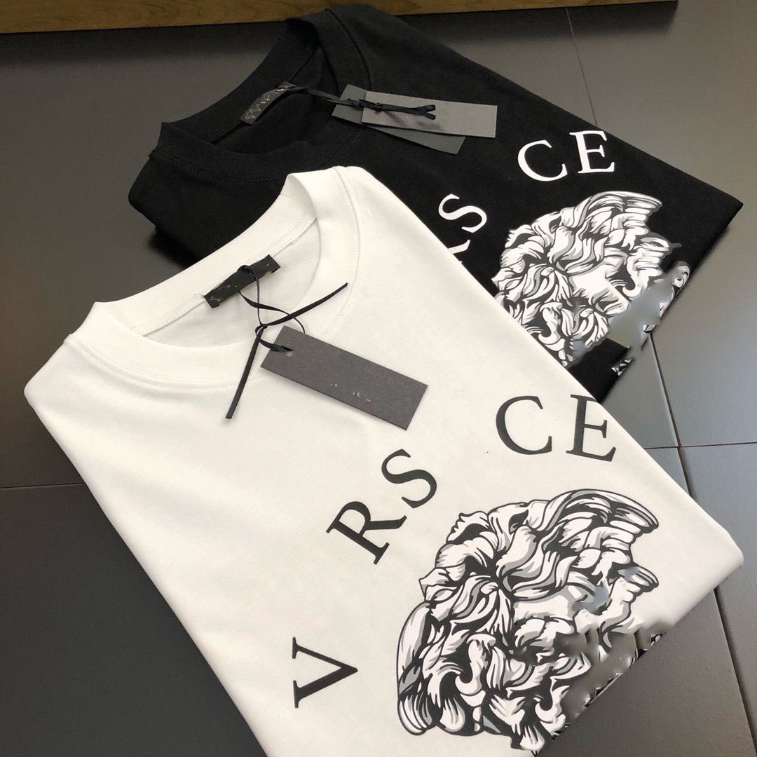 Mens Tees Shirts Plus Size Loose Oversized Short Sleeve Pure Cotton Fashion Designer Brand Letters Printed Casual Summer Tops Men Couples Confidante Clothes, Black
Mens Tees Shirts Plus Size Loose Oversized Short Sleeve Pure Cotton Fashion Designer Brand Letters Printed Casual Summer Tops Men Couples Confidante Clothes, Black