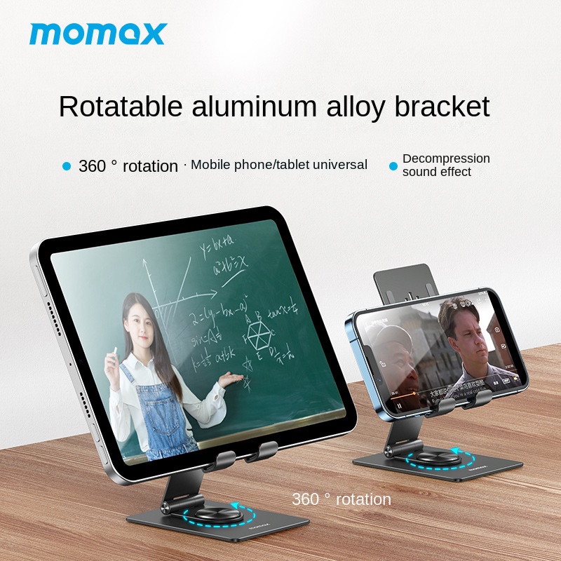 Computer Tablet Stand Applicable to Ipad Mobile Phone Desktop Rotatable Folding Multi-Functional Aluminum Alloy wholesale Deskp