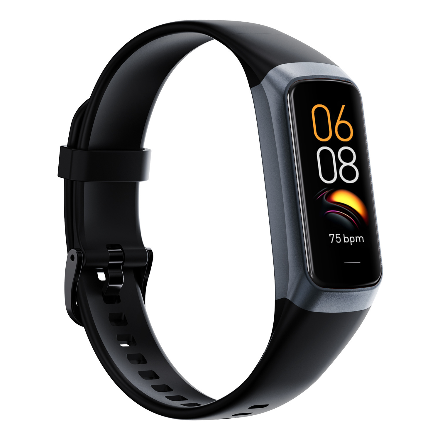 2023 New C60 Smart Bluetooth Bracelet Waterproof Men's Sports Pedometer Heart Rate Blood Pressure 1.1 Inch Screen Ladies Watch