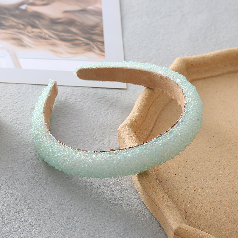 Shiny Rhie Headband Elegant Crystal Band Fashion Women's Hair Accessories