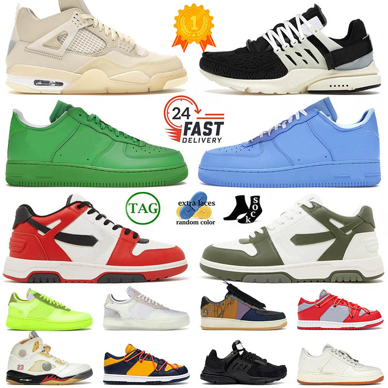 2024 Top Designer Out Of Office OG Men Women Running Shoes Skate 1 One Sail 4 C…