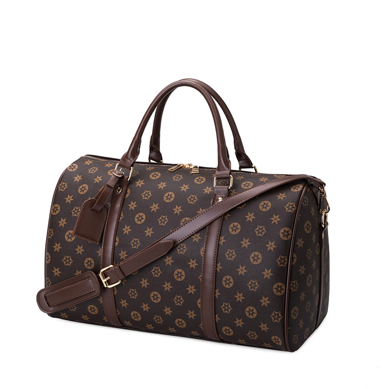 New hand-held travel bag, men's short-haul duffel bag, large capacity travel bag, business luggage bag, Black flower
New hand-held travel bag, men's short-haul duffel bag, large capacity travel bag, business luggage bag, Black flower