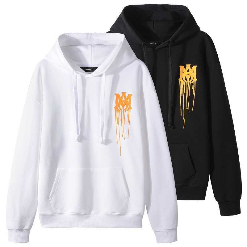 Designer Clothing Fashion hoodies Sweatshirts Amiiri New High Street Trend Brand Splash Ink Logo Letter Paint Drip Print Black White Hooded Sweater Casual Men, Shipping fee
Designer Clothing Fashion hoodies Sweatshirts Amiiri New High Street Trend Brand Splash Ink Logo Letter Paint Drip Print Black White Hooded Sweater Casual Men, Shipping fee