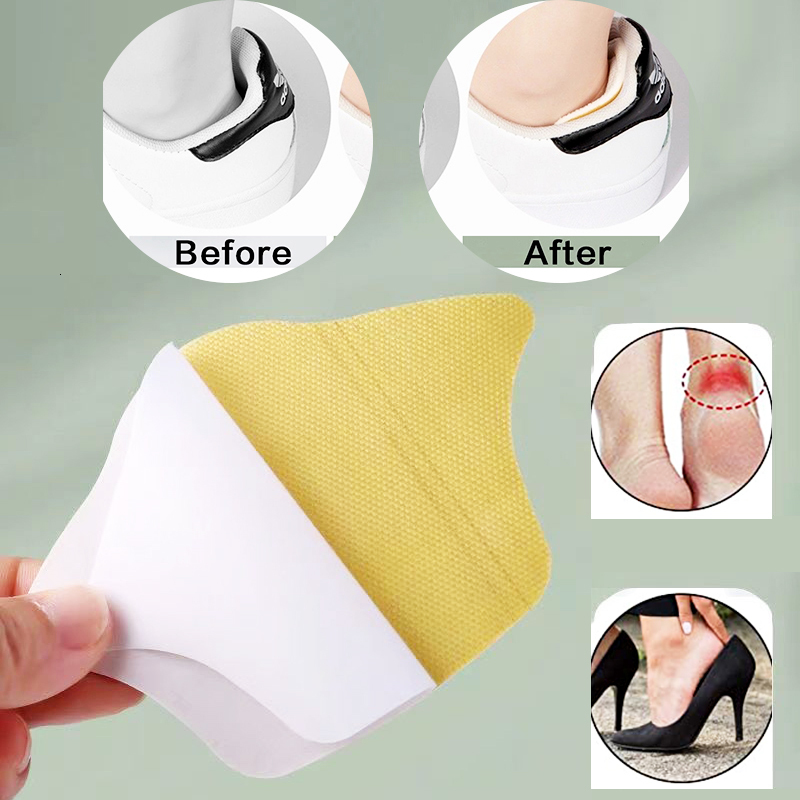 Shoe Parts Accessories 6pcs Insoles Patch Heel Pads for Sport Shoes Pain Relief Antiwear Feet Pad Adjustable Size Protector Back Sticker Cushion Insol