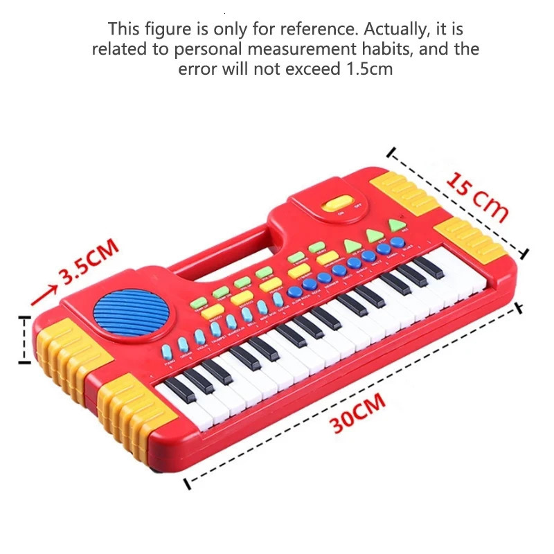 Keyboards Piano 31 Keys Kids Baby Musical Toys Children Portable Instrument Electronic Keyboard Educational for Girl 231122