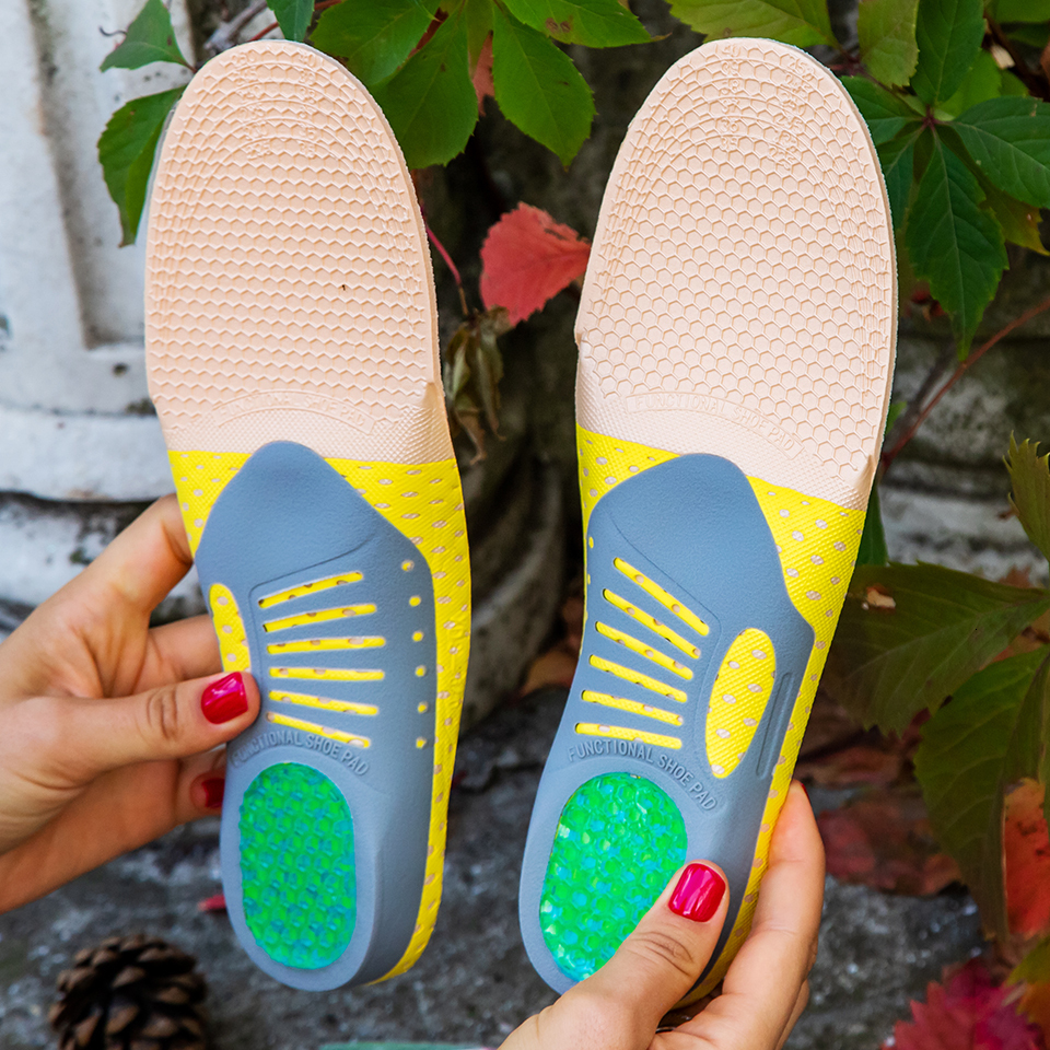Shoe Parts Accessories Orthopedic Insoles Ortics Flat Foot Health Sole Pad For Shoes Insert Arch Support Plantar fasciitis Feet Care 230421