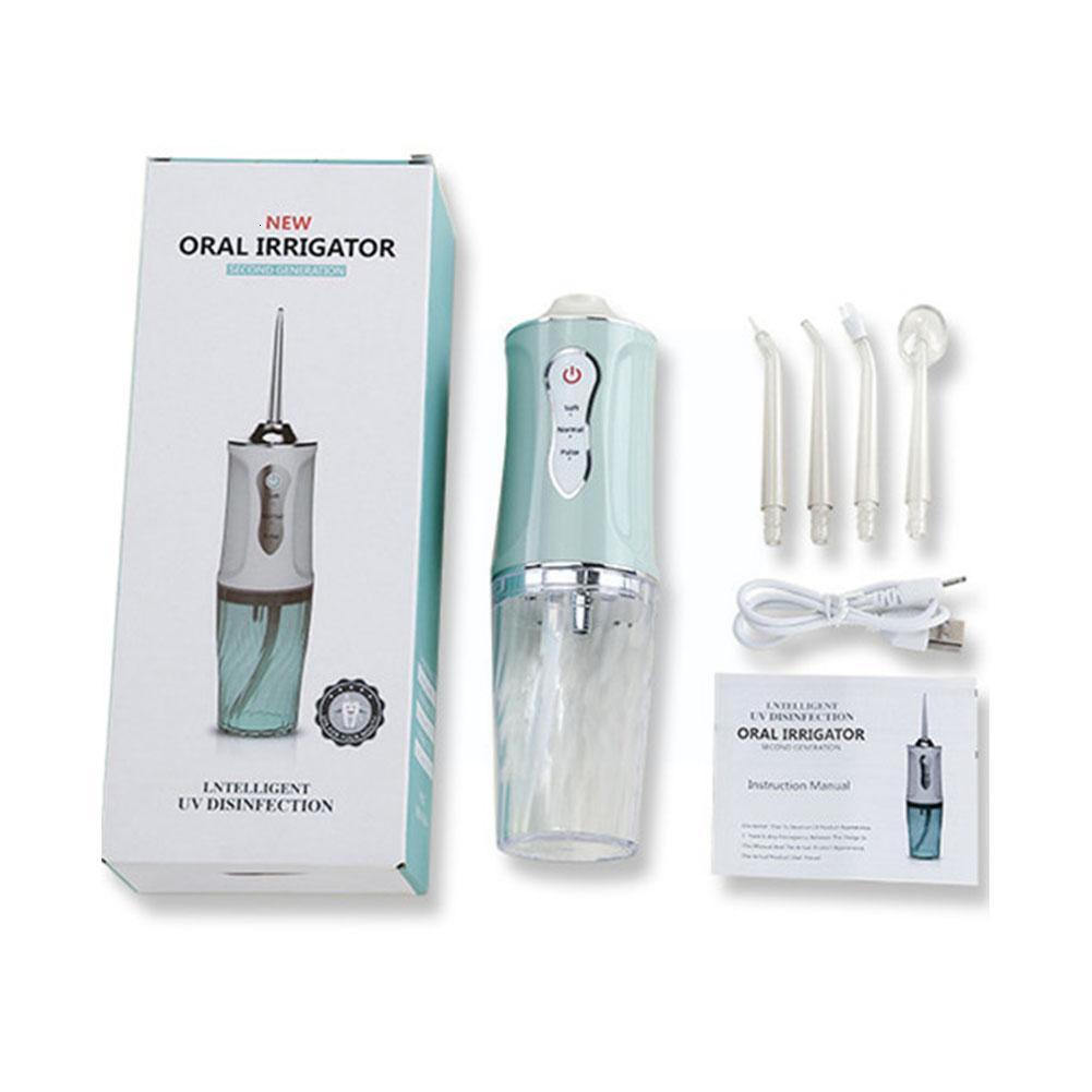 Other Oral Hygiene Irrigator USB 3 Modes Cleanable Battery Operated Jet Cordless Advanced Portable Powerful Cleaner Nozzles For Braces S3J2 230421