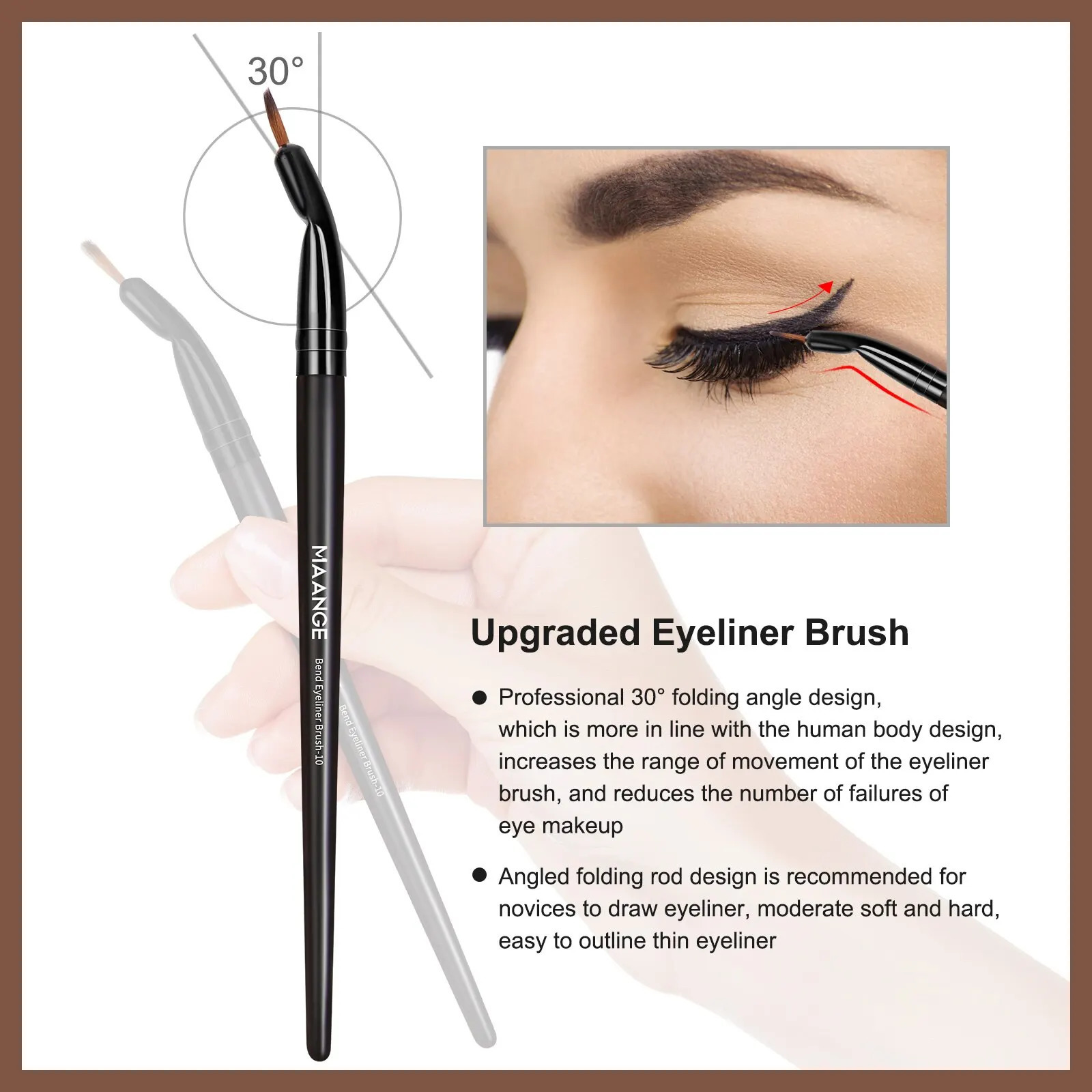 Makeup Tools MAANGE Professional Gift Box 25 Pieces Brushes Kit Face Eye Beauty For Foundation Conceal Eyeshadow Contour Brush 231122