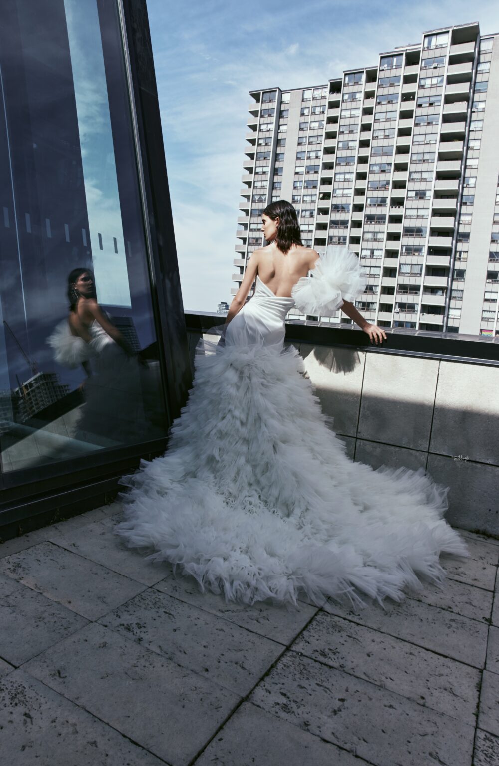 Tiered Skirts Mermaid 2024 Wedding Dress Sweetheart Backless Bridal Gowns Sweep Train robes de mariee