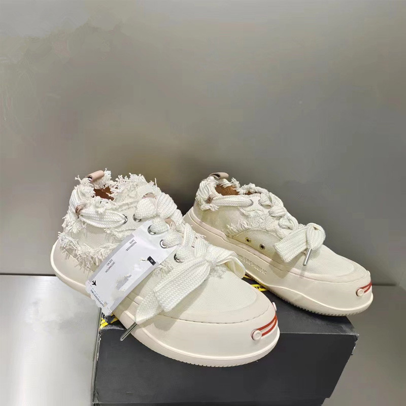 Woman SMILE Canvas shoes Thick bottom bow tie opened mouth laugh sneakers Leisure platform Ladies girls Rough edges Little White Shoes 35-44