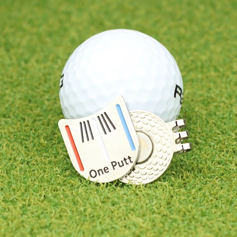 Other Golf Products Spot Gift Box One putte Green Fork Ball Marker Clip Golf Ball Set 231122