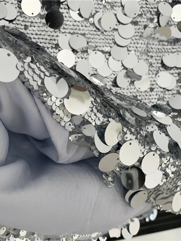 Skirts Circyy Skirts Women Mini Skirt High Waisted Sexy Club Slit Zipper Sequins Shiny A-Line Slim Y2k Skirt Girls Summer Fashion 231121