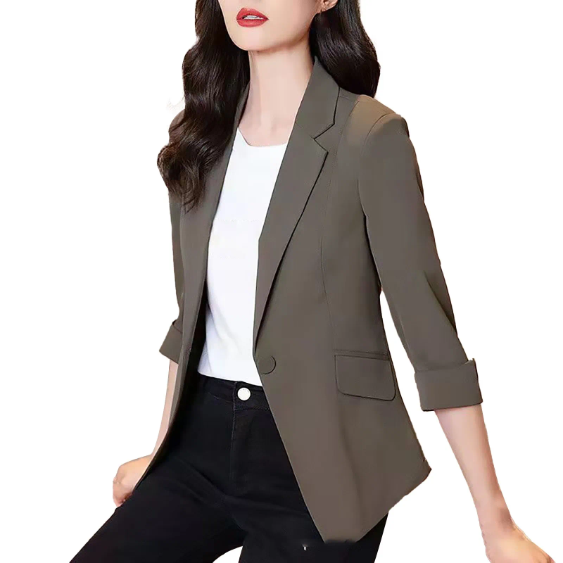 Casual Dresses Womens Daily Outing Spring Summer Regular Fit Long Sleeve Solid Color