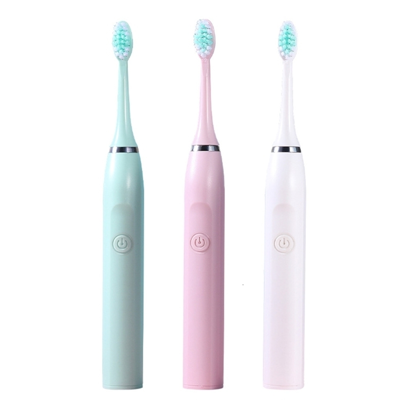 Toothbrush Ultrasonic Electric with 3 Brush Heads One Charge for Brazil Drop 230421