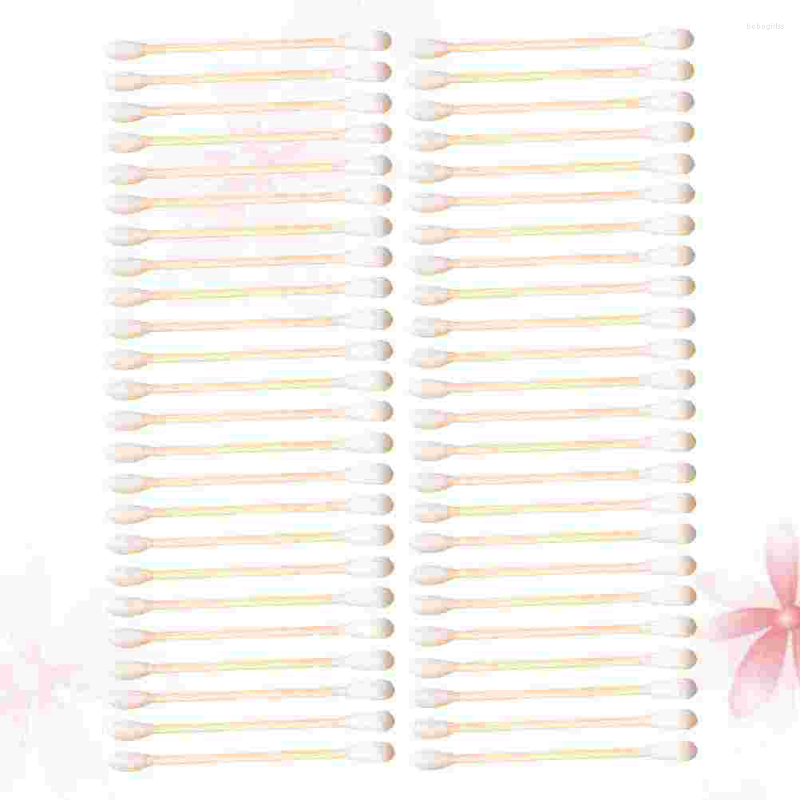Makeup Sponges 300 PCS Cotton Applicator Baby Swabs Double Heads Remover