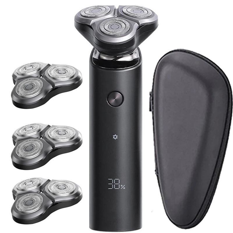 Electric Shavers Mijia Men's Electric shaver S500 hair trimmer Hair clipper portable flexible shaving 3 dry wet dual-use washable Razor 231122
