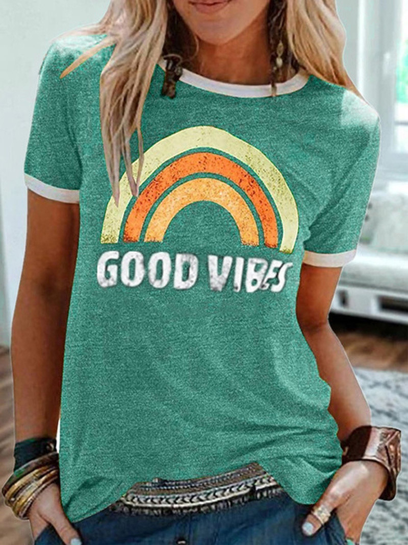 Women's T-Shirt Graphic T Shirts Women Short Sleeve Tshrits Spring Summer Funny Casual Tshirt Ladies Printing Tee Shirt T-shirts Tops 230422