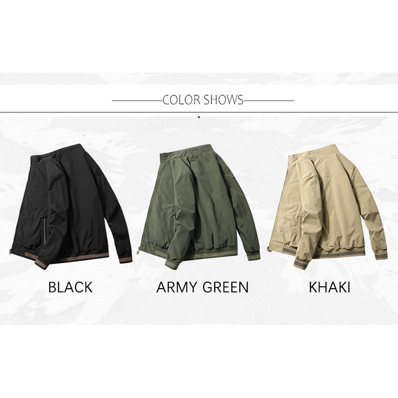 Men's Jackets TFETTERS Autumn Jacket for Men Stand Collar Double Sided Wear Clothes Smart Casual Slim Fit Solid Color Fashion Jacket Men 230422