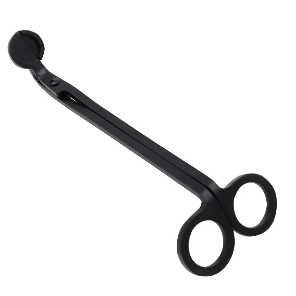 DHL Stainless Steel Snuffers Rose Gold Scissors Candle Wick Trimmer Oil Lamp Trim scissor Cutter FY4380 1122