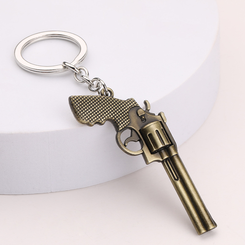 Creative Mini Size 6cm Alloy Gun Keychains Pendant Mens Womens Fashion Bag Car Keychain Jewelry Gift In Bulk
Creative Mini Size 6cm Alloy Gun Keychains Pendant Mens Womens Fashion Bag Car Keychain Jewelry Gift In Bulk