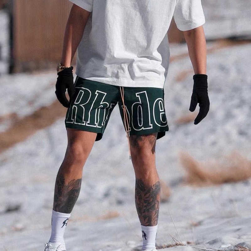 Designer Clothing Rhude Laif Mesh Shorts Men's Women's New 2023 Summer Beach Capris Versatile Basketball Pants Trend Brand Couples Joggers Sportswear, Blue
Designer Clothing Rhude Laif Mesh Shorts Men's Women's New 2023 Summer Beach Capris Versatile Basketball Pants Trend Brand Couples Joggers Sportswear, Blue