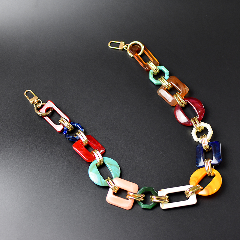 Bag Parts Accessories Super Chic Bling Lady Single Shoulder Handbag Strap DIY Purse Replacement Charm Accessory High Quality Fashion 230421