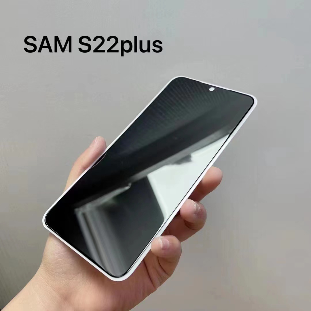 Privacy 9D Full Cover Anti Spy Tempered Glass Screen Protector For Samsung S21 FE S22 S23 Plus S24 Ultra