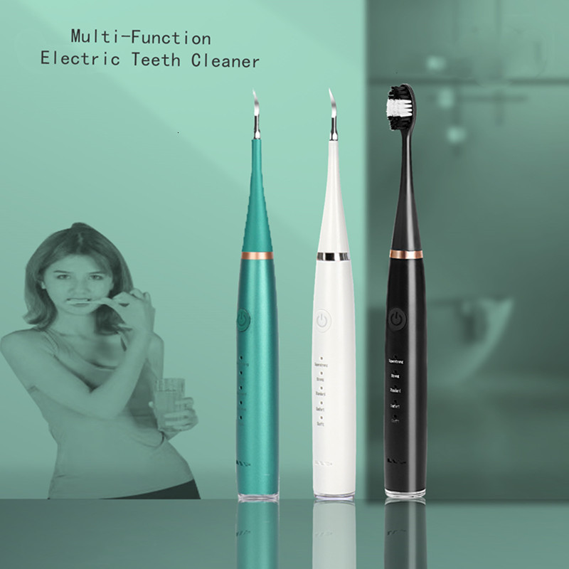 Toothbrush Electric Dental Cleaner Whitening Sonic Ultrasonic Smart Home Clean Teeth USB Fast Charging Adult Child Waterproof 230421