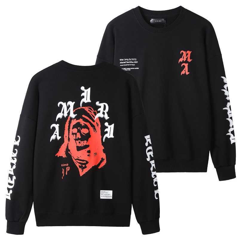 Designer Clothing Fashion hoodies Sweatshirts Amiiri New High Street Trend Brand Letter Beard Pattern Printed Black Long Sleeve Round Neck Sweater Casual Men, Shipping fee
Designer Clothing Fashion hoodies Sweatshirts Amiiri New High Street Trend Brand Letter Beard Pattern Printed Black Long Sleeve Round Neck Sweater Casual Men, Shipping fee