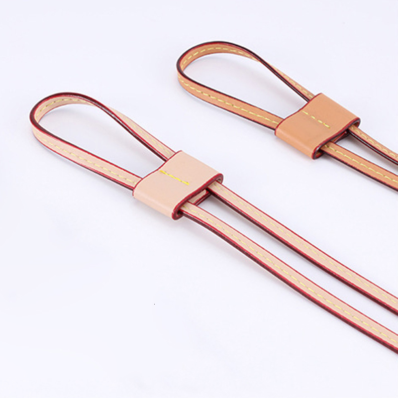 Bag Parts Accessories Strap Drawstring Crossbody Leather Belt Shoulder Straps for Bucket Women Handbag Handles 230421