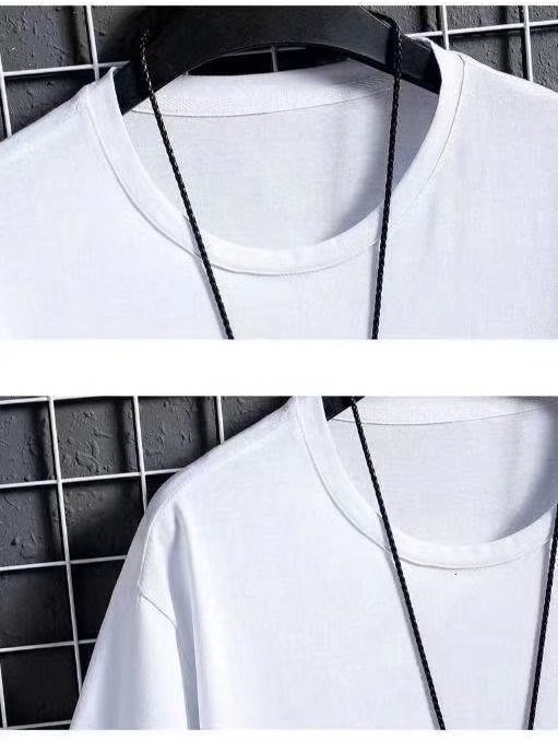 Men's Tracksuits Summer Men's Tracksuit 2 Piece Fashion Casual Print Short-Sleeved T-Shirt and Shorts Sport Suit Clothes for Men Clothing 23