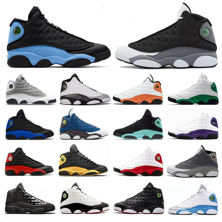 New Jumpman 13 13s Black Flint mens basketball shoes French University Blue Black Cat bred Court Purple Del Sol Starfish He Got Game Hyper Royal men sports sneakers
New Jumpman 13 13s Black Flint mens basketball shoes French University Blue Black Cat bred Court Purple Del Sol Starfish He Got Game Hyper Royal men sports sneakers