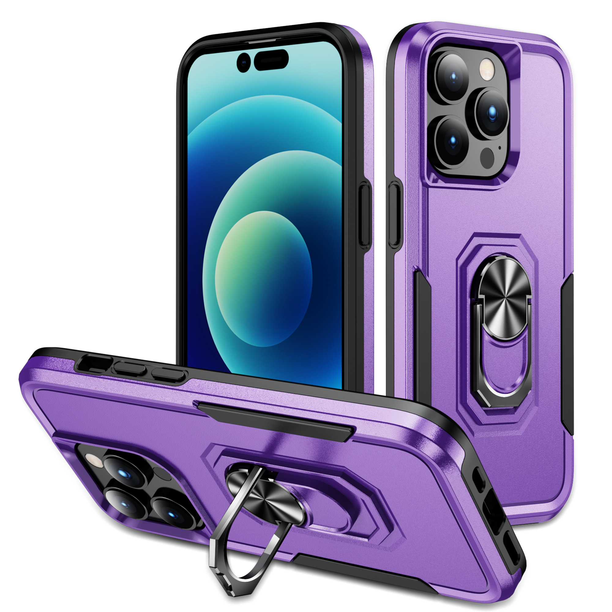 Shockproof Hybrid Magnetic Ring Kickstand Cases for iPhone 14 Pro Max 13 12 11 XS XR X 8 7 Plus Military Matte Hard Phone Cover, Green pink
Shockproof Hybrid Magnetic Ring Kickstand Cases for iPhone 14 Pro Max 13 12 11 XS XR X 8 7 Plus Military Matte Hard Phone Cover, Green pink