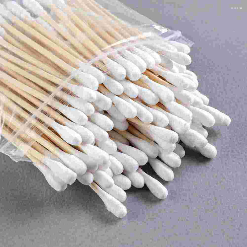 Makeup Sponges 300 PCS Cotton Applicator Baby Swabs Double Heads Remover