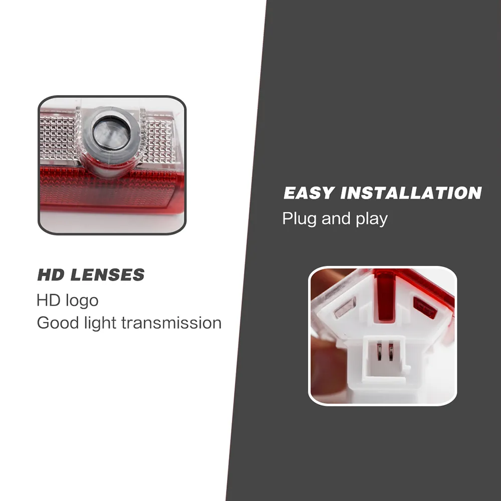2pcs/Lot LED Car Door Light For Mercedes Benz A B C E GLA GLS GLC ML Class W246 W205 W212 W213 W176 Decor Laser Lamp Project Luces