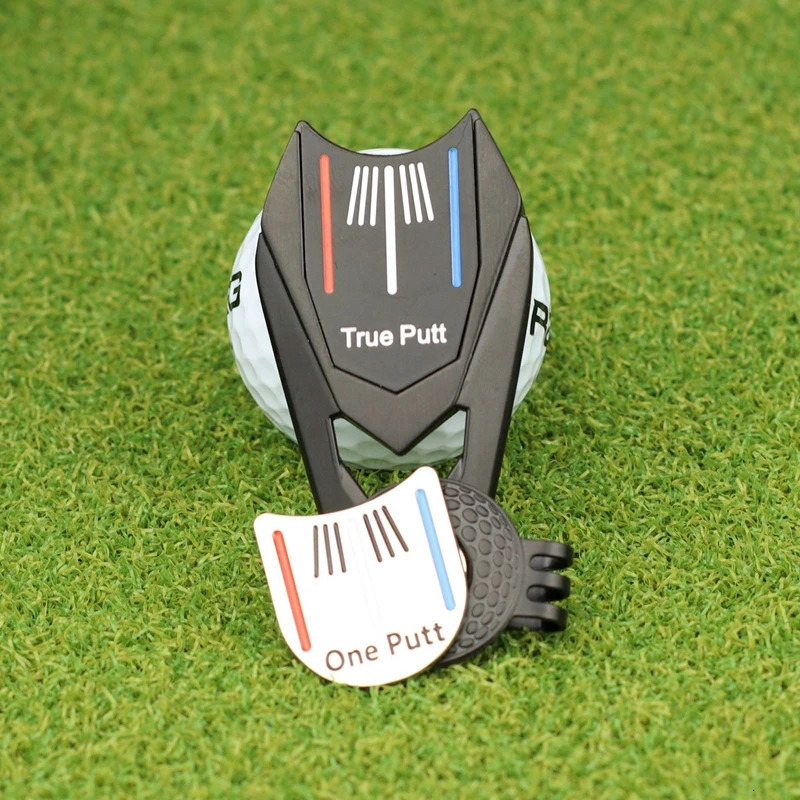 Other Golf Products Spot Gift Box One putte Green Fork Ball Marker Clip Golf Ball Set 231122