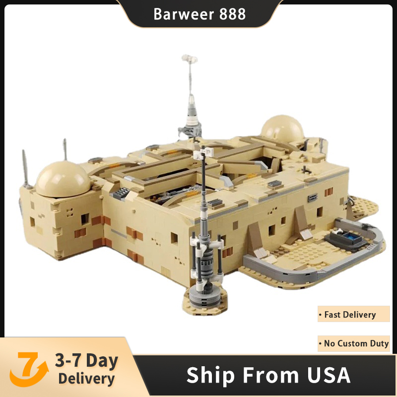 Star Plan Movie Block Series Mos Eisley Cantina Ashley Tavern 3187pcs Building Blocks Bricks Toys Gift Compatible 75290
Star Plan Movie Block Series Mos Eisley Cantina Ashley Tavern 3187pcs Building Blocks Bricks Toys Gift Compatible 75290