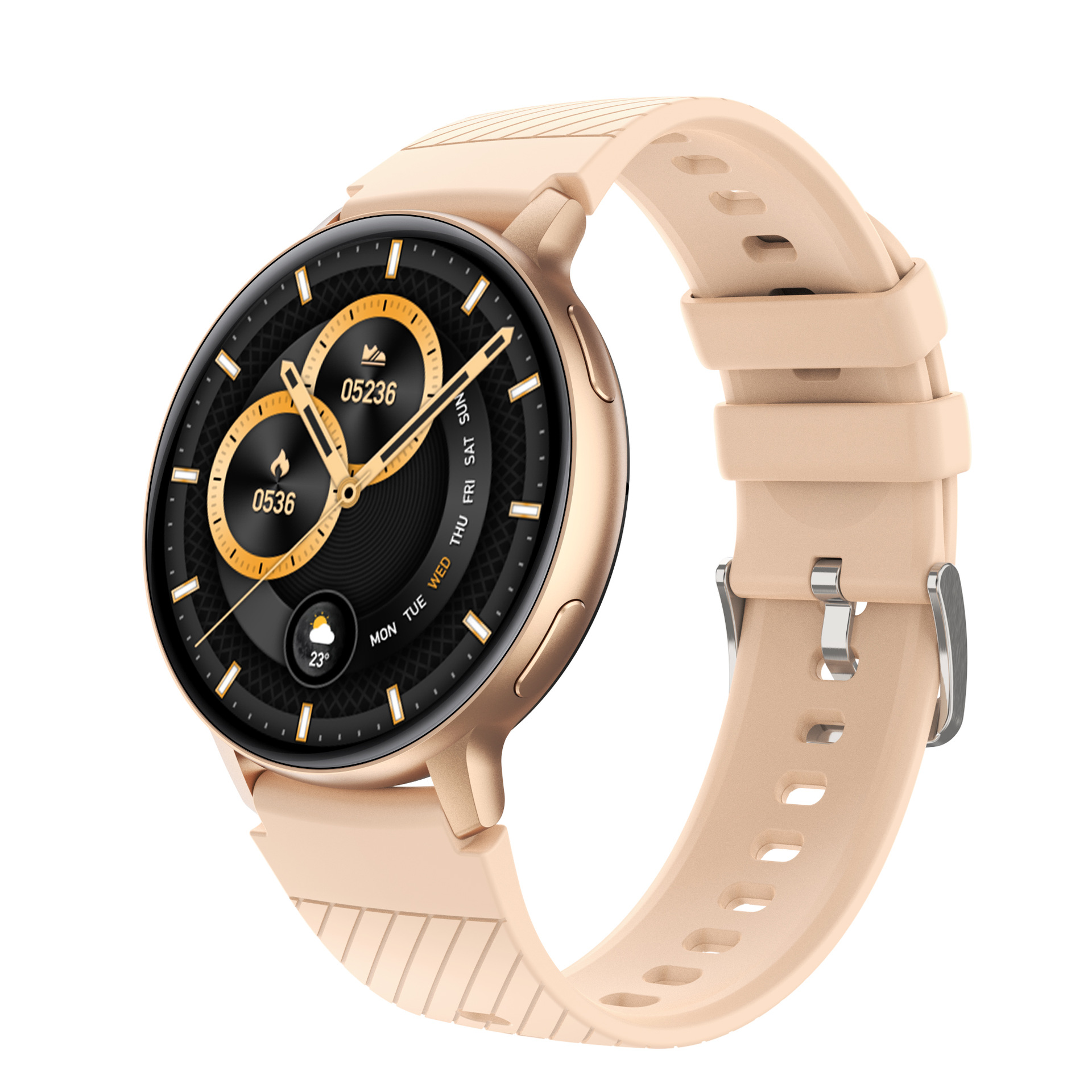 Original S53 Smart Watch Women Bluetooth Call Blood Pressure Oxygen Heart Rate Monitor Menstrual Cycle Lady Smartwatch Weather
