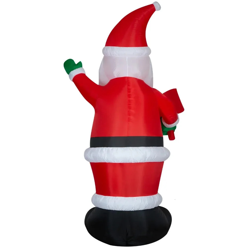 Christmas Decorations Inflatable Decoration Outdoor Inflatables 10 Foot Santa With Merry Sign 2024 Ornaments 231121