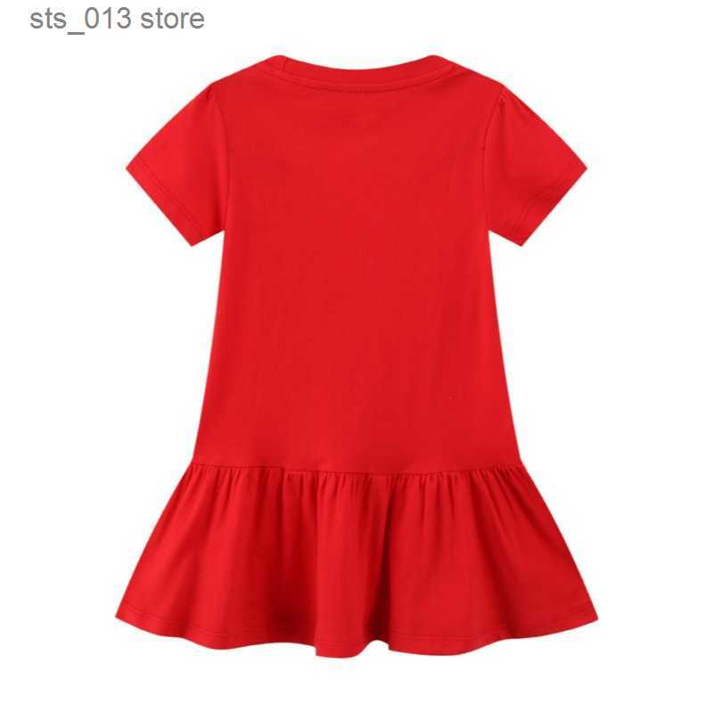 girls dresses new arrival summer girls dresses bag print hot selling baby summer frocks cotton clothes frocks party birthday t230422