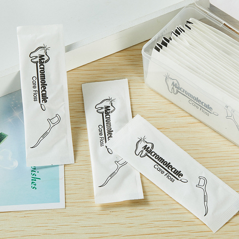 Dental Floss Picks Individually Wrapped Single Travel Unflavored 230421